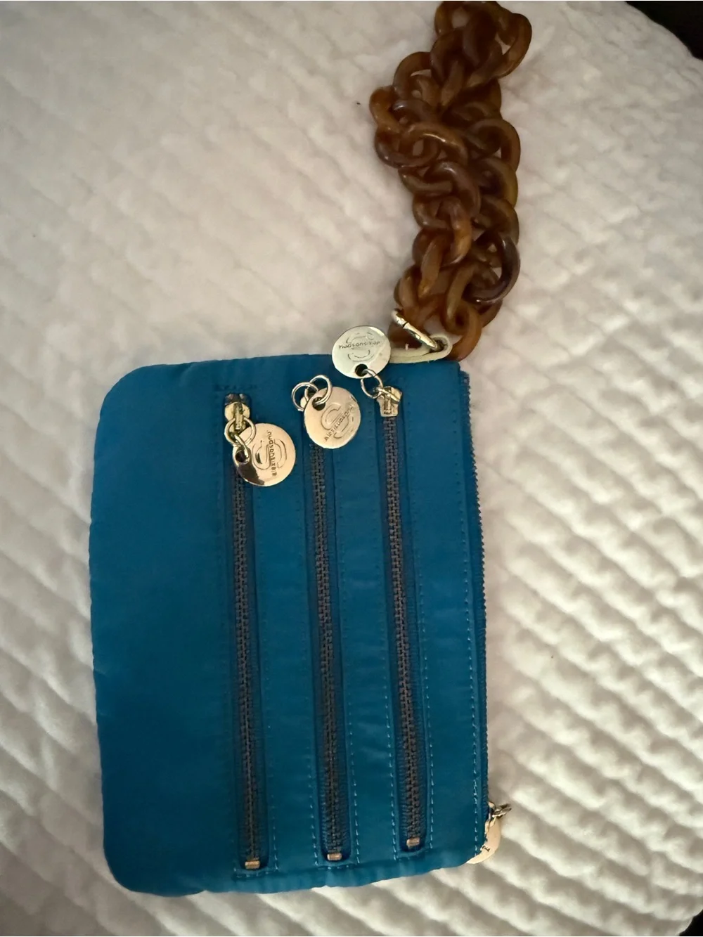 Alicia Hudson sleek teal